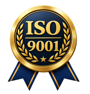 ISO 9001 certified